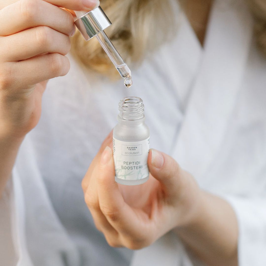 Peptid booster, jämnar ut din hud och minskar rynkor, 10 ml