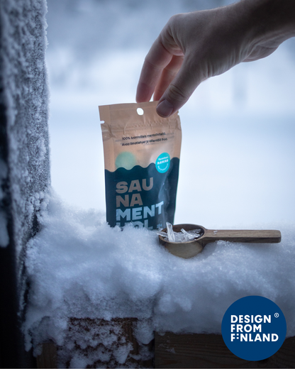 SAUNA MENTHOL - ORIGINAL, 25g, räcker till ca 80 bastubad