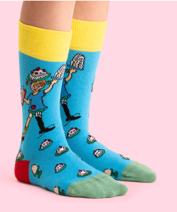 BARNSTRUMPOR - PIPPI LÅNGSTRUMP TÅRTOR