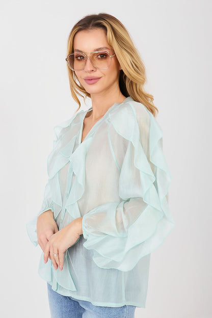  Long sleeve shirt model 223467 Factory Price 