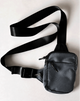 Crossbody bag för värdesaker, grå
